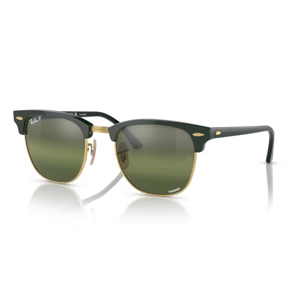 Ray-Ban Mens Green ORB3016 Clubmaster Sunglasses
