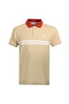 Sergio Tacchini Mens Beige Supermac Polo