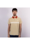 Sergio Tacchini Mens Beige Supermac Polo