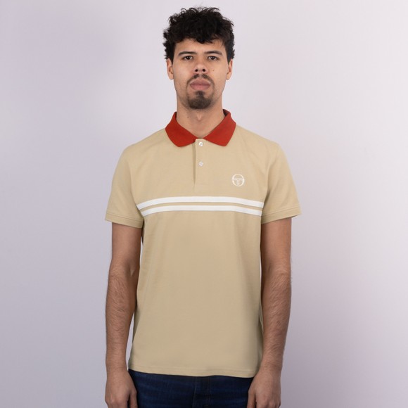 Sergio Tacchini Mens Beige Supermac Polo main image