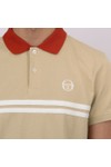 Sergio Tacchini Mens Beige Supermac Polo