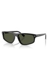 Ray-Ban Mens Black 0RB2225 Sunglasses