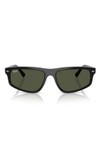 Ray-Ban Mens Black 0RB2225 Sunglasses