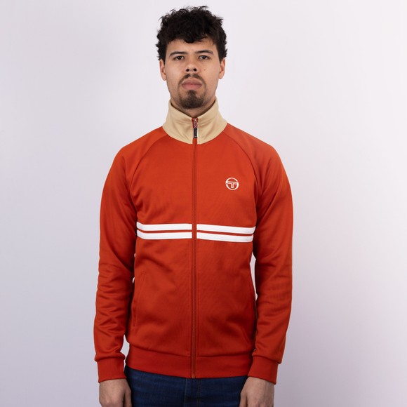 Sergio Tacchini Mens Orange Dallas Track Top