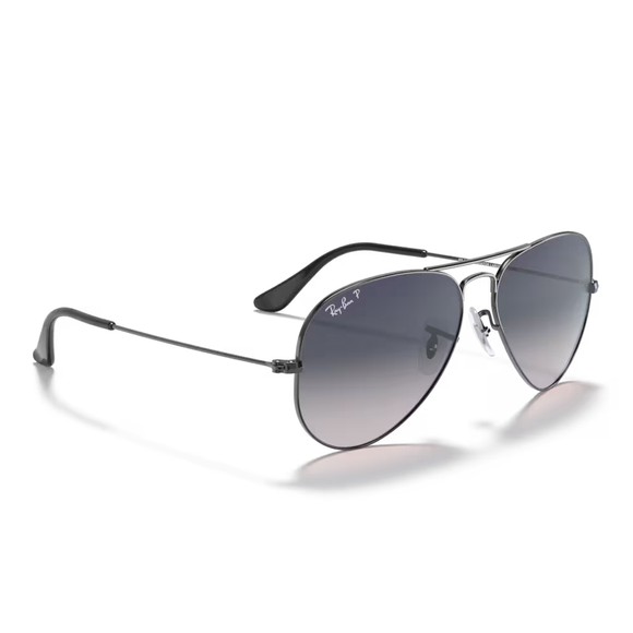 Ray-Ban Mens Silver ORB3025 Aviator Sunglasses #3