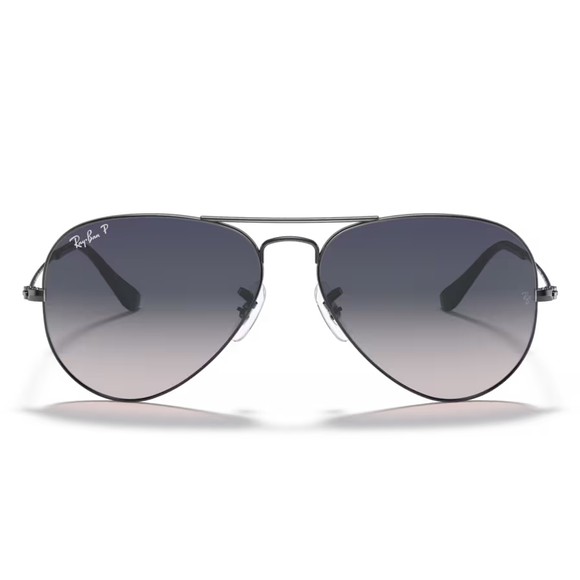 Ray-Ban Mens Silver ORB3025 Aviator Sunglasses #1