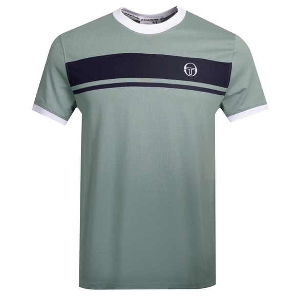 Sergio Tacchini Mens Green Master T-Shirt