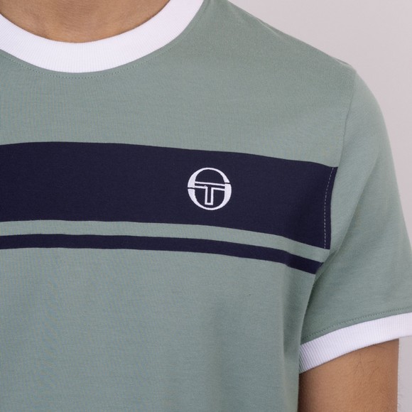 Sergio Tacchini Mens Green Master T-Shirt main image