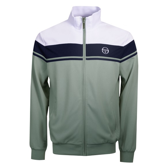 Sergio Tacchini Mens Green Damarindo Track Top main image