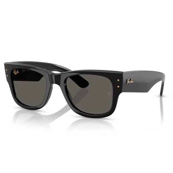 Ray-Ban Mens Black Asap Rocky 0RB0840S Mega Wayfarer Sunglasses main image
