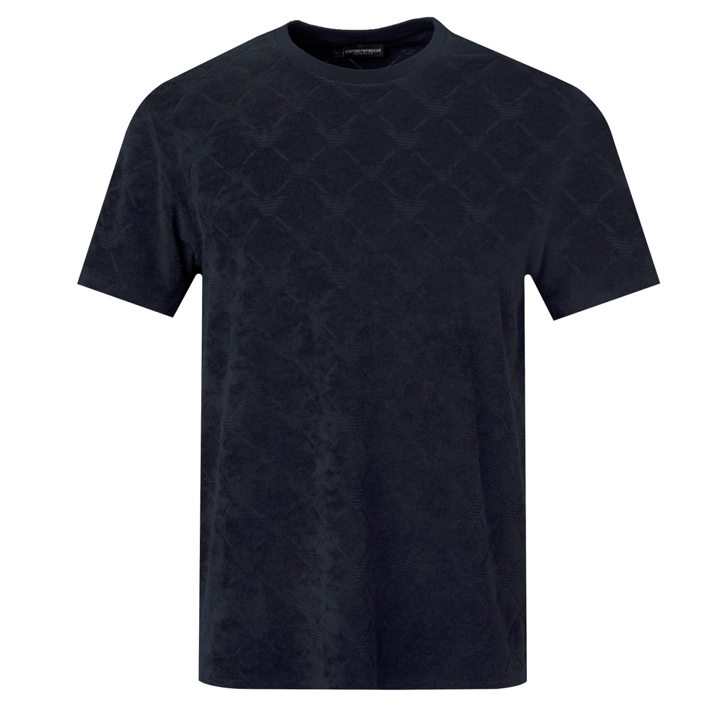 Diamond Detail Towelling T-Shirt