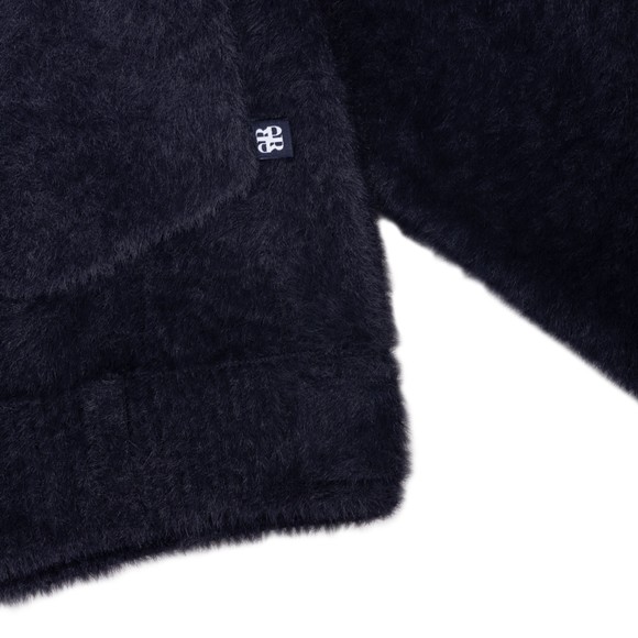 Rino & Pelle Womens Blue Bubbly Boxy Jacket #3