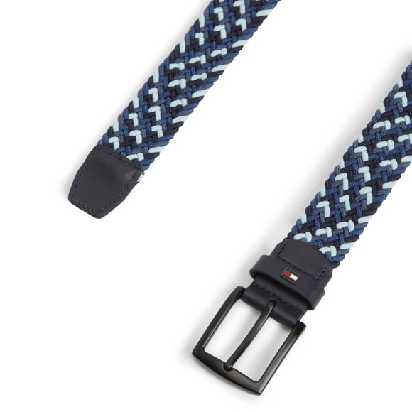 Tommy Hilfiger Mens Multicoloured Denton Elastic Multi Belt