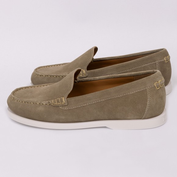 Polo Ralph Lauren Mens Brown Merton Suede Venetian Loafer #3