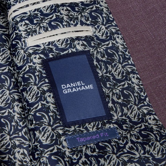 Daniel Grahame Mens Purple Damon Jacket main image