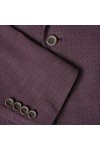 Daniel Grahame Mens Purple Damon Jacket
