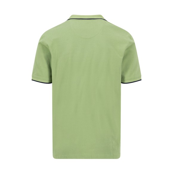 Fynch Hatton Mens Green Tipped Polo