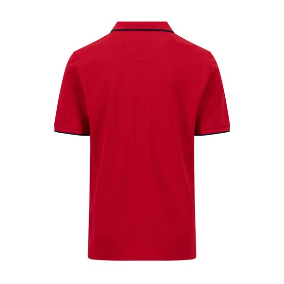Fynch Hatton Mens Red Tipped Polo