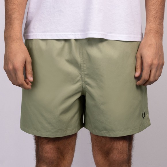 Fred Perry Mens Green Classic Swim Short #3