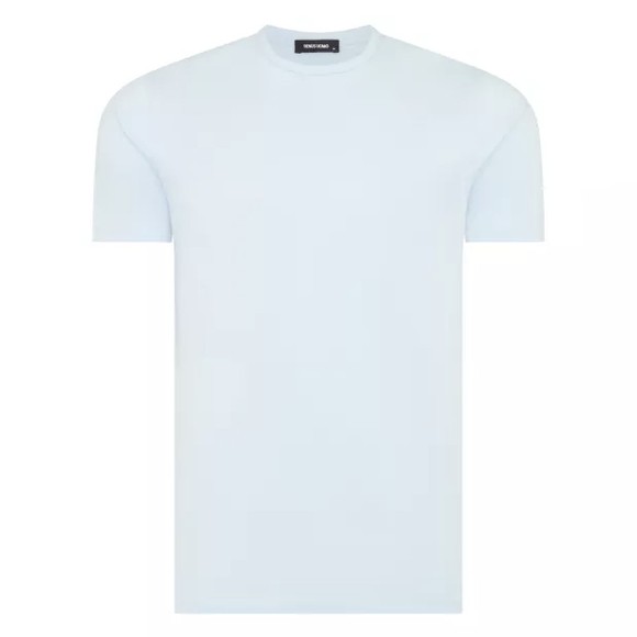 Remus Mens Blue Plain T-Shirt