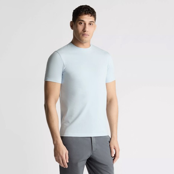 Remus Mens Blue Plain T-Shirt