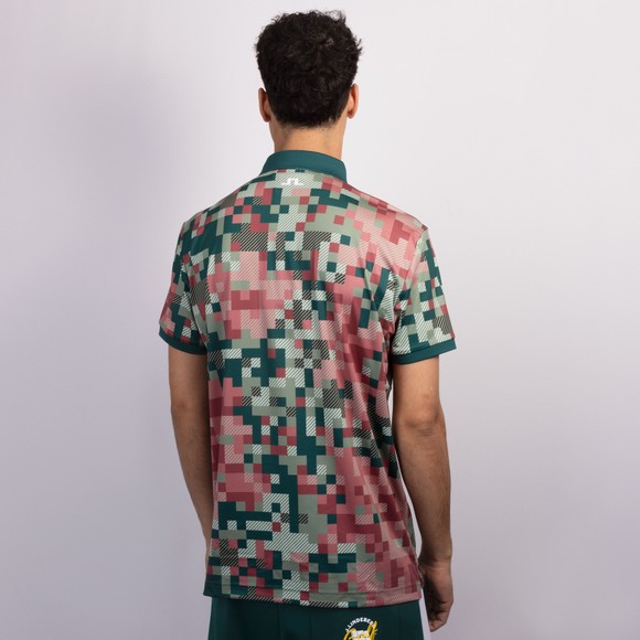 J.Lindeberg Mens Multicoloured Bridger Tour Print Polo #4
