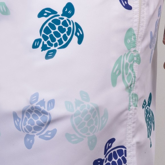 Vilebrequin Mens White Moorea Swim Short #3