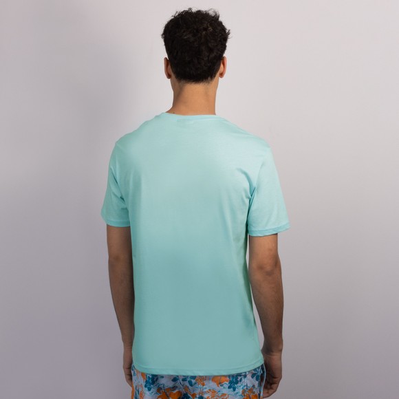 Emporio Armani Mens Blue Eagle Badge T-Shirt #4