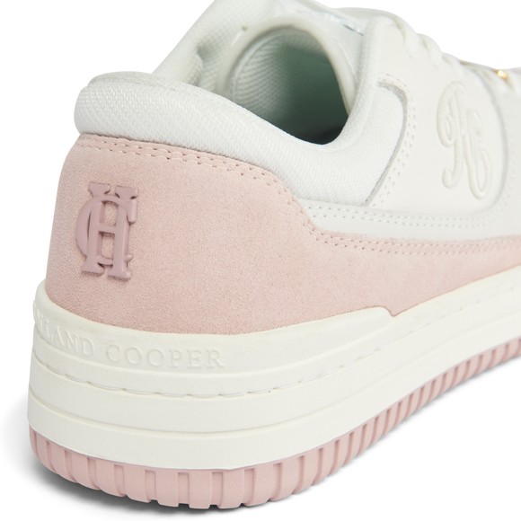 Holland Cooper Womens Off-White Retro Trainer #3