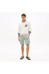 Tommy Hilfiger Mens Green Harlem Chino Short