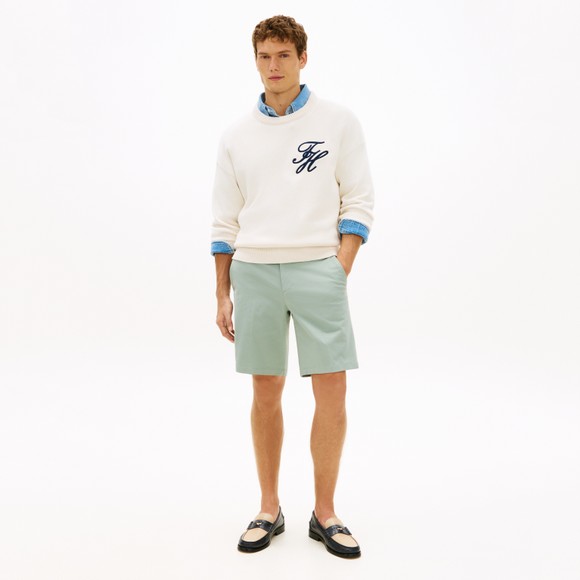 Tommy Hilfiger Mens Green Harlem Chino Short main image