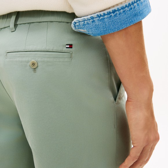 Tommy Hilfiger Mens Green Harlem Chino Short main image
