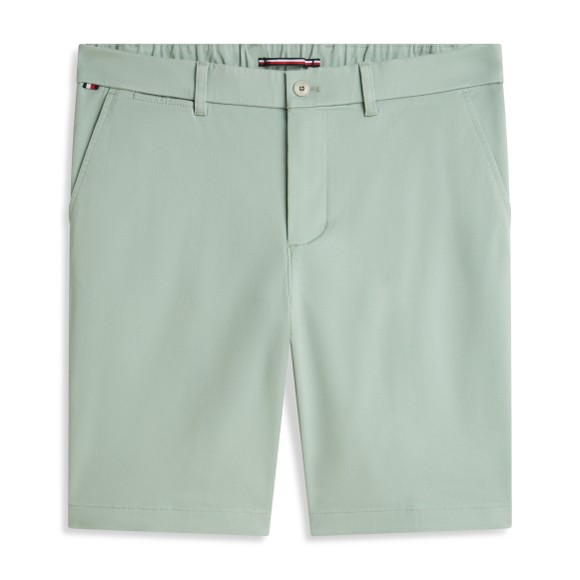 Tommy Hilfiger Mens Green Harlem Chino Short