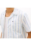 Tommy Hilfiger Mens White Open Structure Short Sleeve Shirt