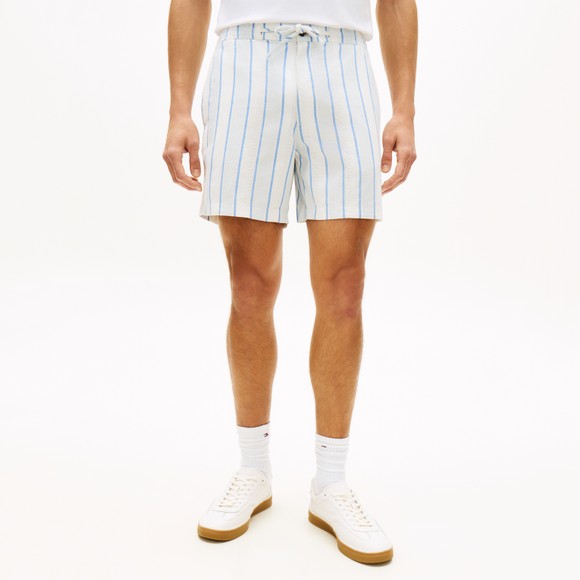 Tommy Hilfiger Mens White Dover 8 Inch Chino Short