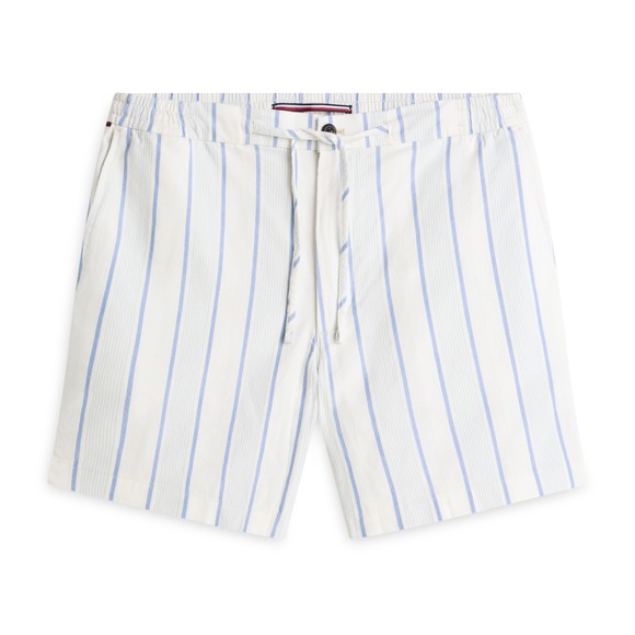 Tommy Hilfiger Mens White Dover 8 Inch Chino Short