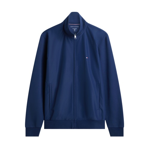 Tommy Hilfiger Mens Blue Essential Intechno Zip Through Sweatshirt