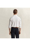 Gant Mens White Oxford Stripe Shirt