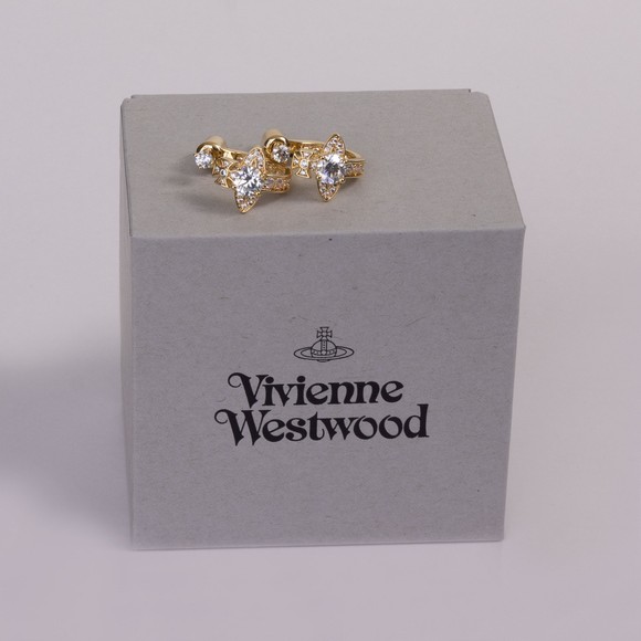 Vivienne Westwood Womens White Maitena Earrings #3