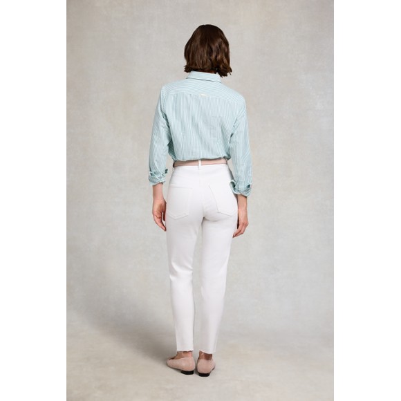 Holland Cooper Womens Turquoise Oxford Shirt #4