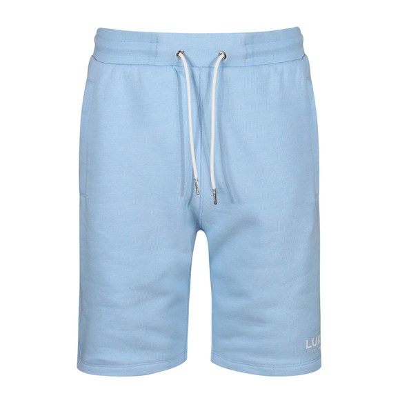 Luke 1977 Mens Blue Staggering Sweat Shorts