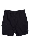 Marshall Artist Mens Black Ainsdale Cargo Short