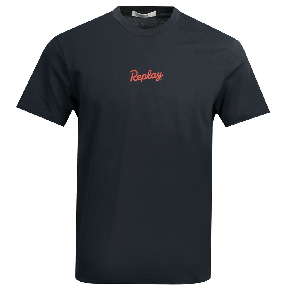 Front and Back Logo Print T-Shirt