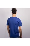 Replay Mens Blue Vintage Print T-Shirt