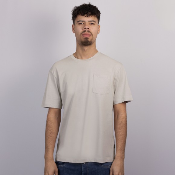 Replay Mens Off-White Chest Pocket T-Shirt main image