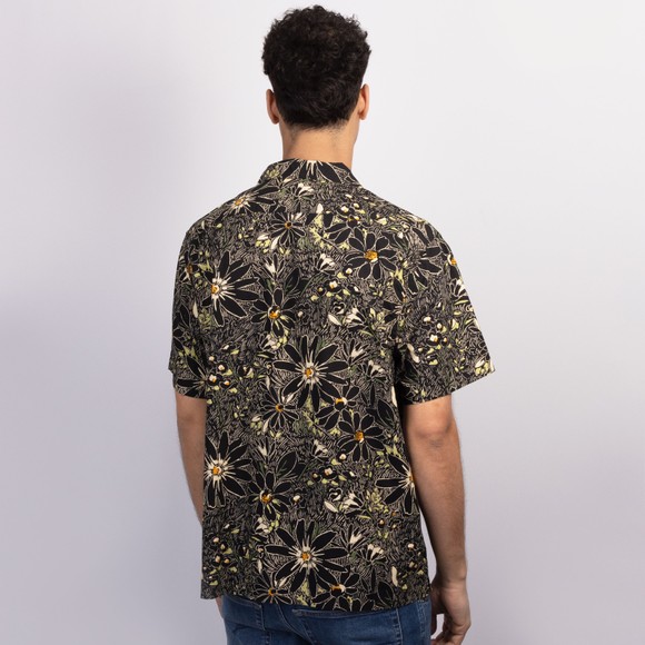 Levi's ® Mens Black Sunset Camp Short Sleeve Shirt #4