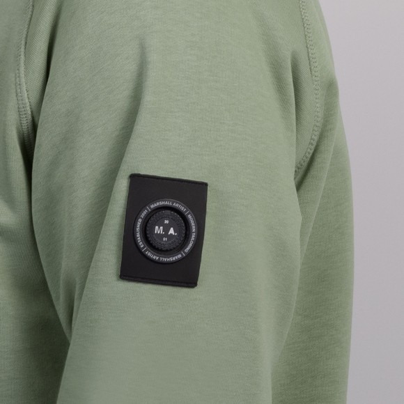Marshall Artist Mens Green Siren Crewneck Sweatshirt