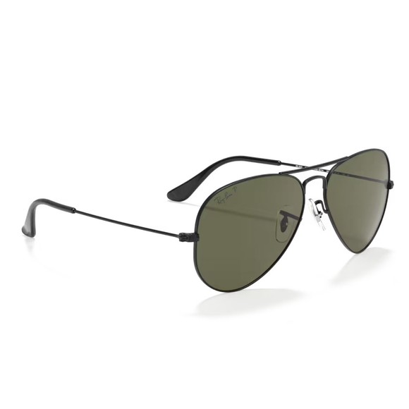 Ray-Ban Mens Black ORB3025 Aviator Sunglasses #3