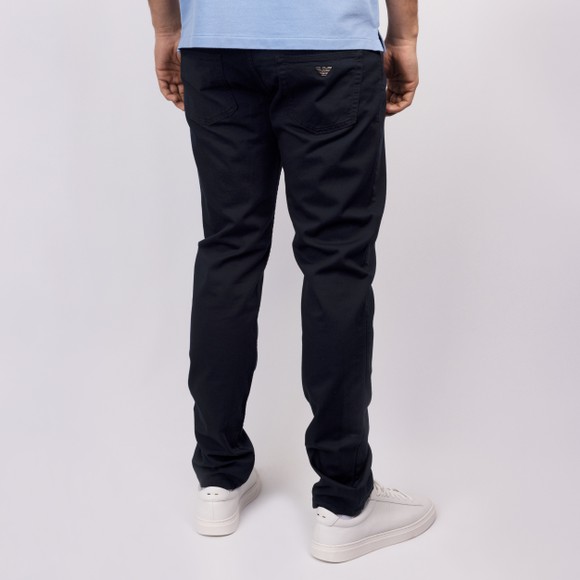 Emporio Armani Mens Blue J05 Straight Trouser Jean #3