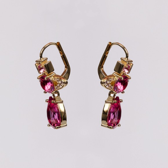 Vivienne Westwood Womens Pink Ismene Drop Earrings #3